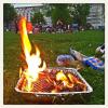 Пожарната служба в Лондон призовава за забрана на барбекю в паркове за справяне с тревни пожари