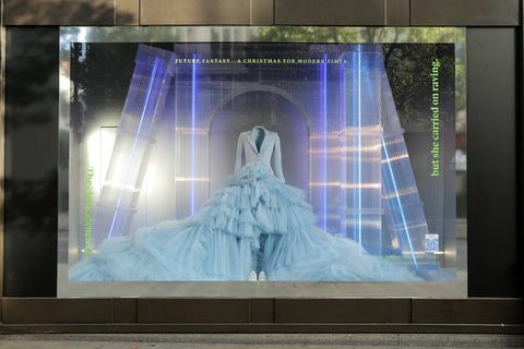 Selfridges Коледен дисплей на прозореца, Лондон Оксфорд Стрийт