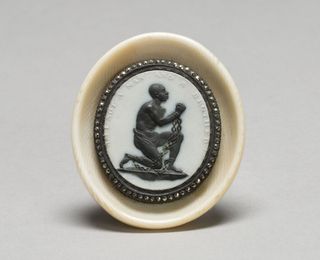 медальон против робство wedgwood