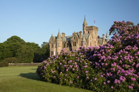 Crawfordton House, шотландска барониална къща Mansion - замък