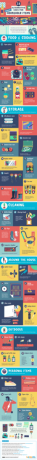 38 гениални приложения за неизползвани предмети от домакинството - инфографика