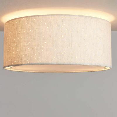 John Lewis & Partners Alice Semi Flush таванна лампа, естествена