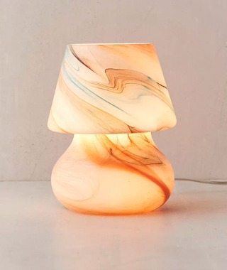 Настолна лампа от мраморно стъкло Ansel