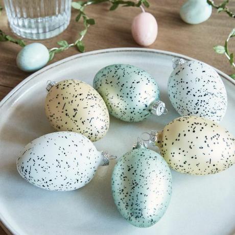 6 неутрални великденски декорации за яйца