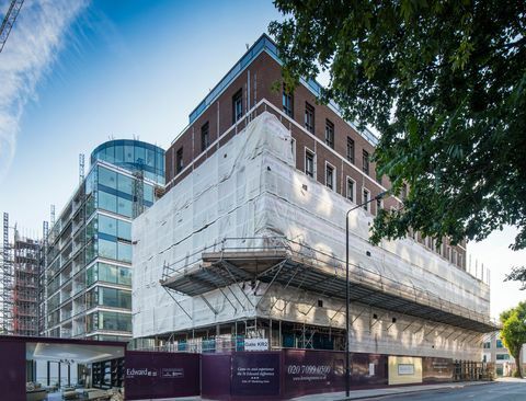 Kensington Row нов блок за жилищно развитие за жертви на пожар Grenfell Tower