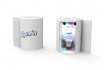 Чармин разкрива футуристична тоалетна технология на CES 2020, включително робот за подаване на тоалетна хартия