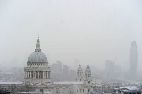 uk Времето сняг в Лондон