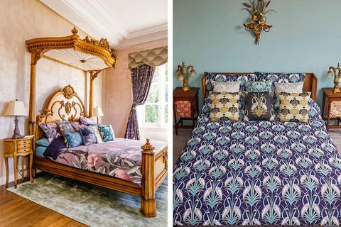 избягайте в интериора на Chateau Angel Strawbridge