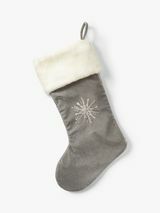 Коледни чорапи, сиви