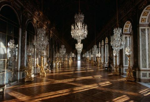 Залата на огледалата, двореца на Версай