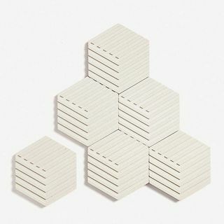 AREAWARE Маси за плочки от бетон и коркови набори от шест