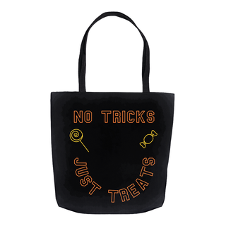 No Tricks Just Treats Tote чанта