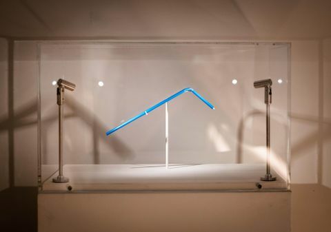 Последният монтаж на Ikea в Музея на дизайна, Лондон - пластмаса за еднократна употреба