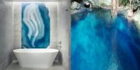 Geode Стени Добавете незабавно уау към вашата баня!