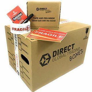 20 силни картонени опаковъчни кутии за съхранение