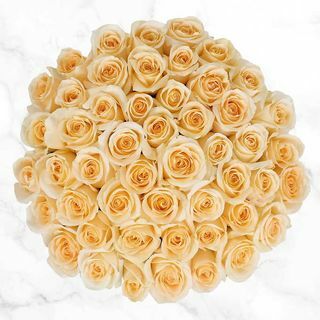 50-стволови бледожълти рози