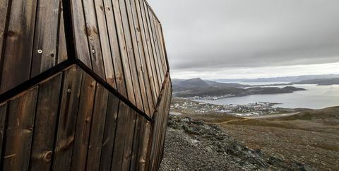Норвежка каюта снимка