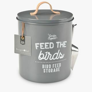 Burgon & Ball емайлирана кутия за храна за птици, крем