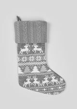Коледен чорап Fairisle (51см x 32см)