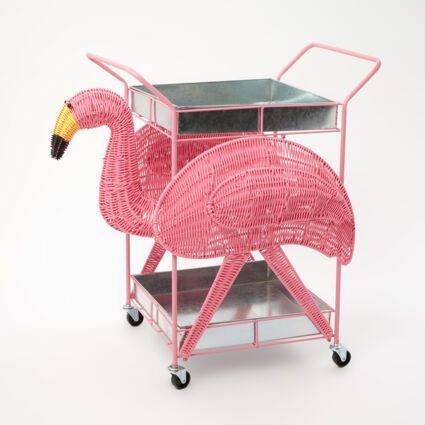 Количка с количка Pink Flamingo 76x50cm