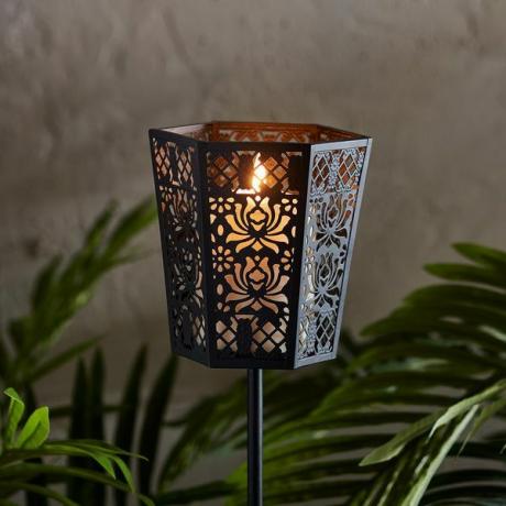 Градинска лампа Yasmine със свещ TruGlow®