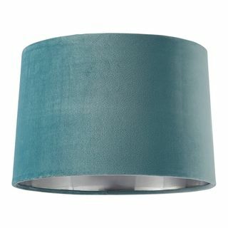 Къща Красива Samet Velvet Drum Shade Патешко яйце