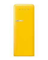 Smeg 9,22 cu ft. Хладилник с топ фризер, жълт