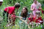 Новата функция на Кейт Мидълтън в градината на природата в двореца Хамптън Корт