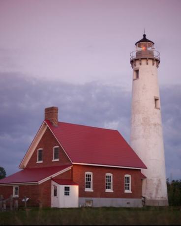 Фара Tawas Point привечер