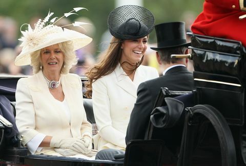 Кейт Мидълтън в Trooping the Color 2010