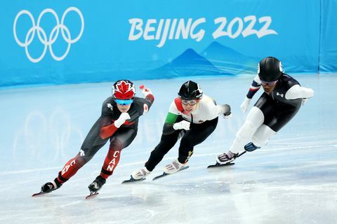 шорттрек скоростно пързаляне Пекин 2022 зимни олимпийски игри ден 1