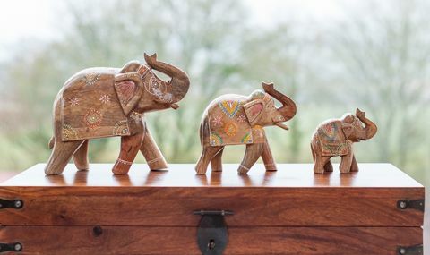 Дървени тържествени слонове. От £ 9 - Myakka