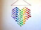 Как да направите гирлянда от сърце за деня на Свети Валентин - домашно изкуство за стена във формата на сърце