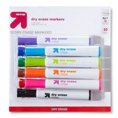 Сухо Erase Markers Длето Съвет Multicolor 10ct - up & up ™