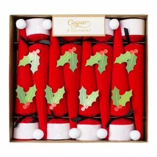 Коледни крекери от конус на Дядо Коледа - кутия с 8