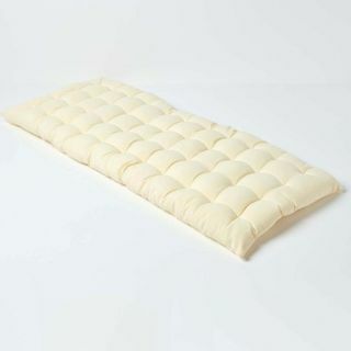 Cream Bench Cushion